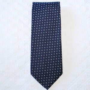 Brooks Brothers Silk Navy Pattern Tie